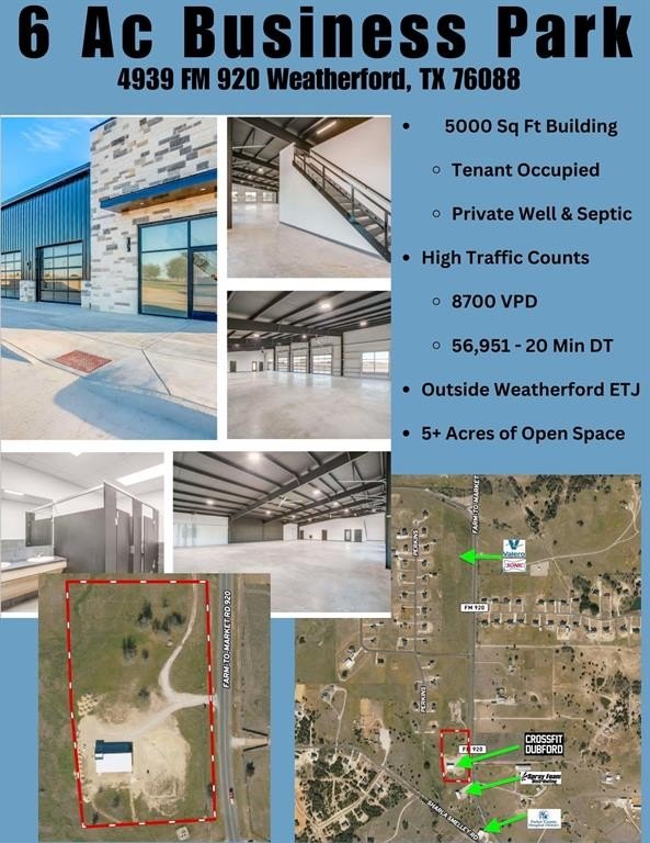 4939 FM 920, Weatherford, TX 76088, ,Commercial Sale,For Sale,4939 FM 920,20944985