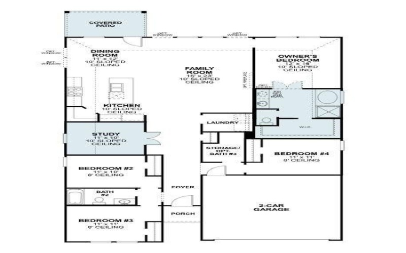 3324 Coronation Court, Denton, TX 76208, 4 Bedrooms Bedrooms, ,2 BathroomsBathrooms,Residential,For Sale,3324 Coronation Court,20945994