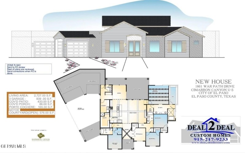 1861 War Path Drive, El Paso, TX 79911, 5 Bedrooms Bedrooms, ,3 BathroomsBathrooms,Residential,For Sale,1861 War Path Drive,923483