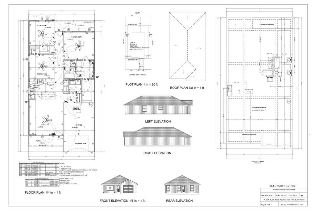 5541 N 10th, Abilene, TX 79603, 3 Habitaciones Habitaciones , ,2 BañosBaños,Residential,En Venta,5541 N 10th,20933301