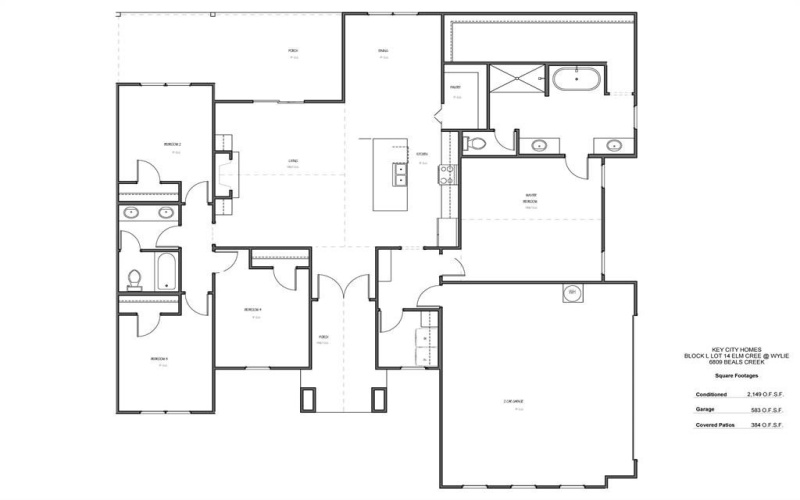 6809 Beals Creek Drive, Abilene, TX 79606, 4 Bedrooms Bedrooms, ,2 BathroomsBathrooms,Residential,For Sale,6809 Beals Creek Drive,20951100