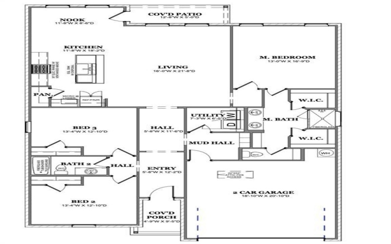 514 Hillcrest Circle, Justin, TX 76247, 3 Habitaciones Habitaciones , ,2 BañosBaños,Residential,En Venta,514 Hillcrest Circle,20953305
