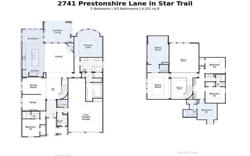 2741 Prestonshire Lane, Prosper, TX 75078, 5 Bedrooms Bedrooms, ,5 BathroomsBathrooms,Residential,For Sale,2741 Prestonshire Lane,20954660
