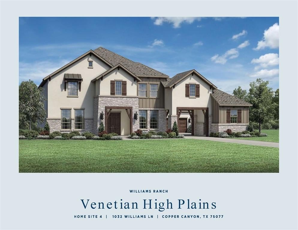 1032 Williams, Copper Canyon, TX 75077, 5 Habitaciones Habitaciones , ,6 BañosBaños,Residential,En Venta,1032 Williams,20955299