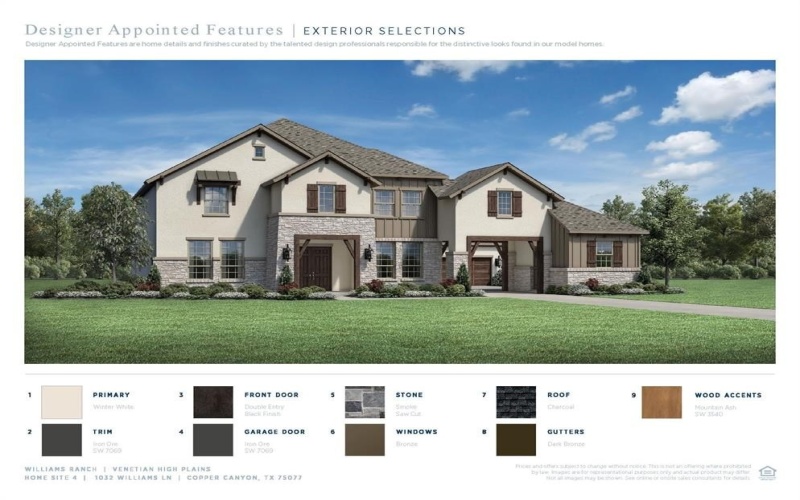 1032 Williams, Copper Canyon, TX 75077, 5 Habitaciones Habitaciones , ,6 BañosBaños,Residential,En Venta,1032 Williams,20955299