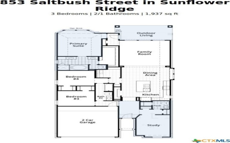 853 Saltbush Street Drive, New Braunfels, TX 78130, 3 Bedrooms Bedrooms, ,2 BathroomsBathrooms,Residential,For Sale,853 Saltbush Street Drive,582049