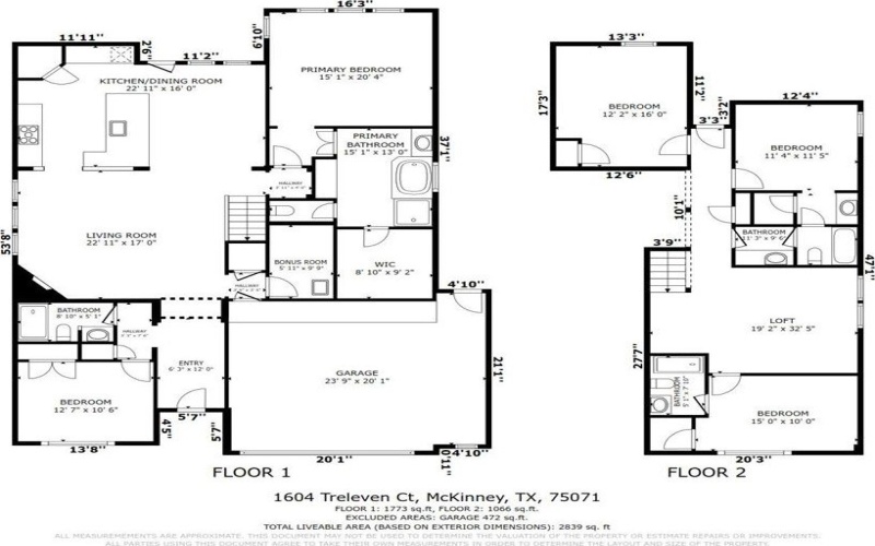 1604 Treleven Court, McKinney, TX 75071, 4 Habitaciones Habitaciones , ,5 BañosBaños,Residential Lease,En Alquiler,1604 Treleven Court,20955945