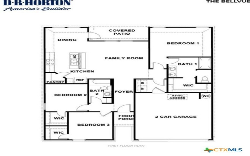 1010 Prairie Clover Drive, Killeen, TX 76543, 3 Bedrooms Bedrooms, ,2 BathroomsBathrooms,Residential Lease,For Rent,1010 Prairie Clover Drive,582196