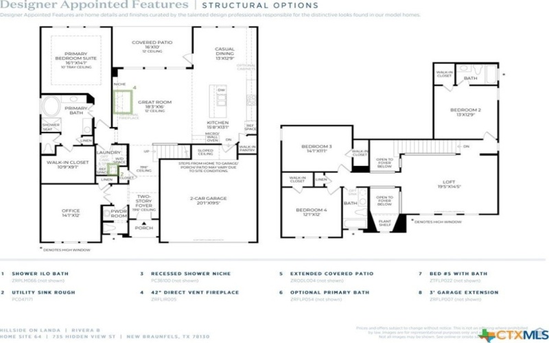 735 Hidden View, New Braunfels, TX 78130, 5 Habitaciones Habitaciones , ,3 BañosBaños,Residential,En Venta,735 Hidden View,582360