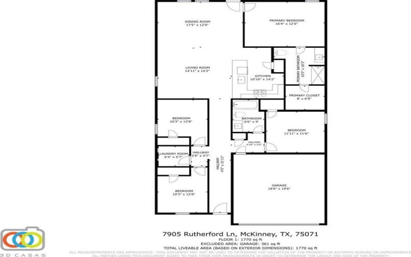 7905 RUTHERFORD Lane, McKinney, TX 75071, 4 Bedrooms Bedrooms, ,2 BathroomsBathrooms,Residential Lease,For Rent,7905 RUTHERFORD Lane,20957346
