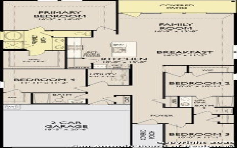1358 Meester Dr, San Antonio, TX 78245, 4 Habitaciones Habitaciones , ,3 BañosBaños,Residential,En Venta,1358 Meester Dr,1873318