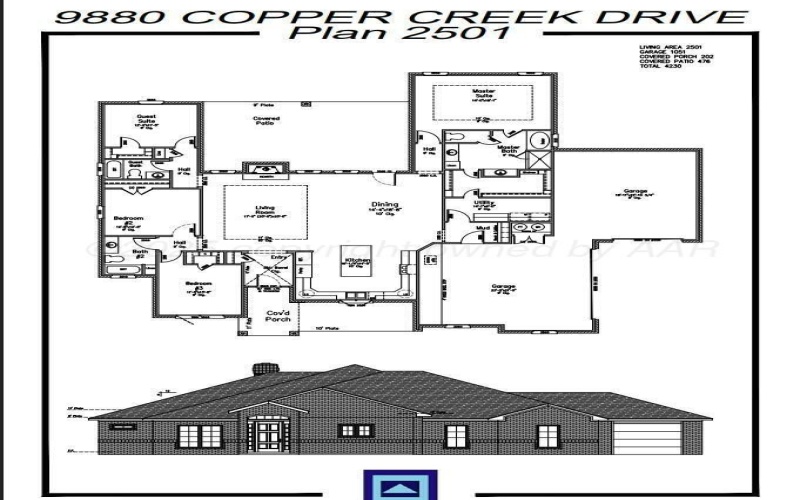 9880 Copper Creek Drive, Amarillo, TX 79119, 4 Bedrooms Bedrooms, ,3 BathroomsBathrooms,Residential,For Sale,9880 Copper Creek Drive,25-4029