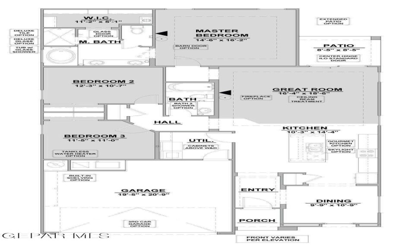916 Pettus Place, El Paso, TX 79928, 3 Habitaciones Habitaciones , ,2 BañosBaños,Residential,En Venta,916 Pettus Place,924142