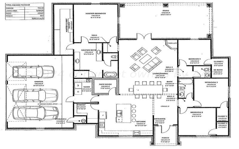 14850 Penny Lane, Amarillo, TX 79119, 4 Habitaciones Habitaciones , ,2 BañosBaños,Residential,En Venta,14850 Penny Lane,25-51