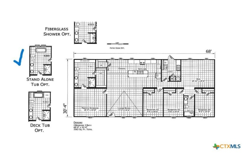 744 E Wiedemann Road, Flatonia, TX 78941, 4 Habitaciones Habitaciones , ,2 BañosBaños,Residential,En Venta,744 E Wiedemann Road,582580