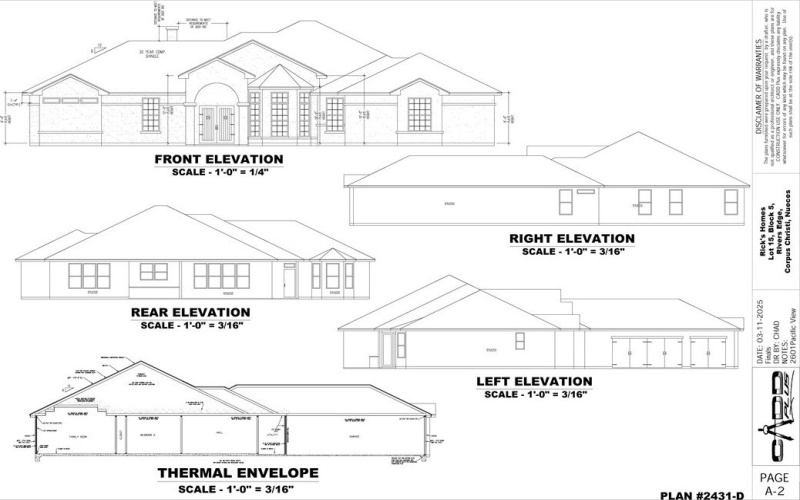 2601 Pacific View Street, Corpus Christi, TX 78415, 4 Habitaciones Habitaciones , ,5 BañosBaños,Residential,En Venta,2601 Pacific View Street,460463