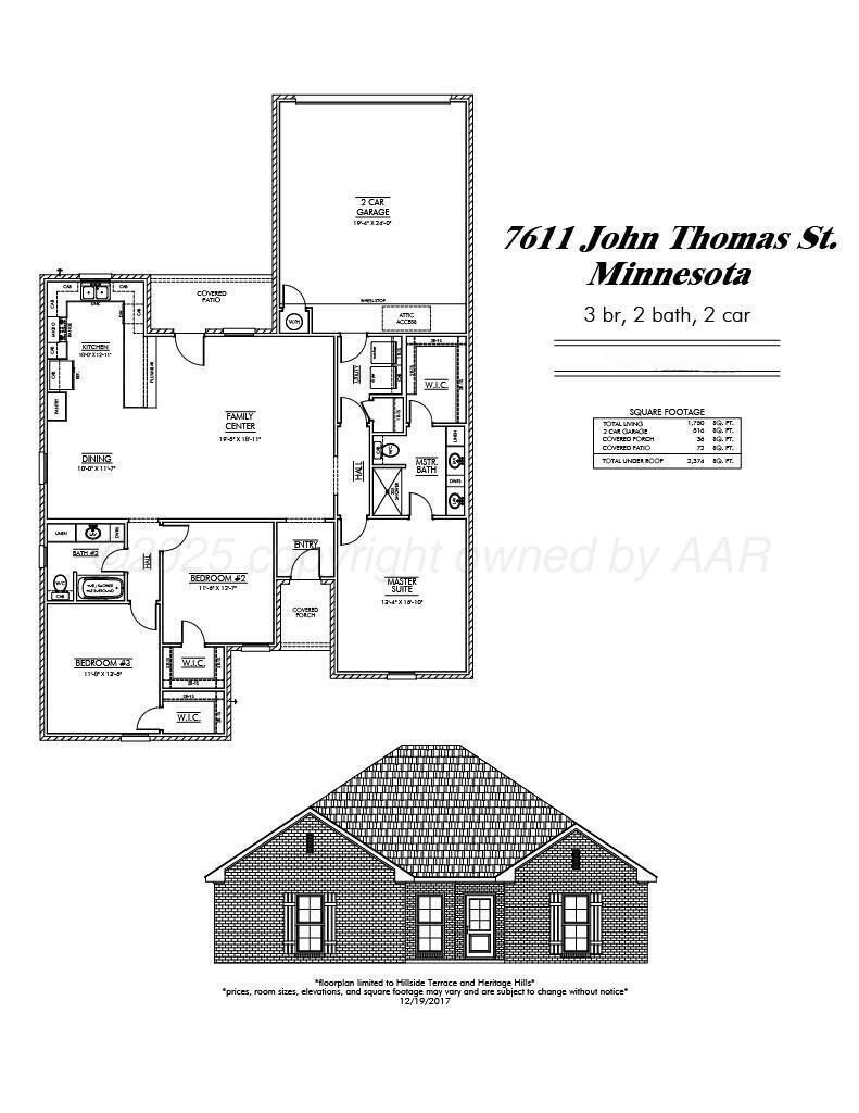 7611 John Thomas Street, Amarillo, TX 79119, 3 Bedrooms Bedrooms, ,2 BathroomsBathrooms,Residential,For Sale,7611 John Thomas Street,25-5272