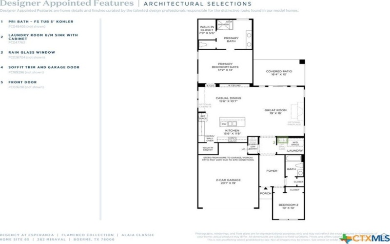 262 Miraval, Boerne, TX 78006, 2 Bedrooms Bedrooms, ,2 BathroomsBathrooms,Residential,For Sale,262 Miraval,583358