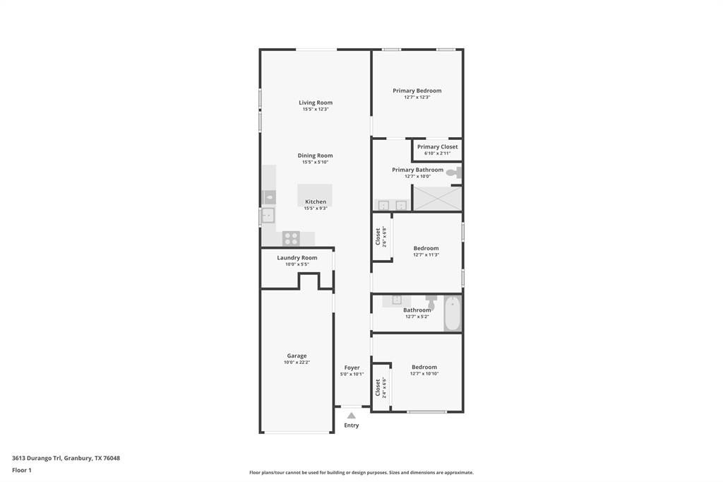 3613 Durango Trail, Granbury, TX 76048, 3 Bedrooms Bedrooms, ,2 BathroomsBathrooms,Residential,For Sale,3613 Durango Trail,20972813