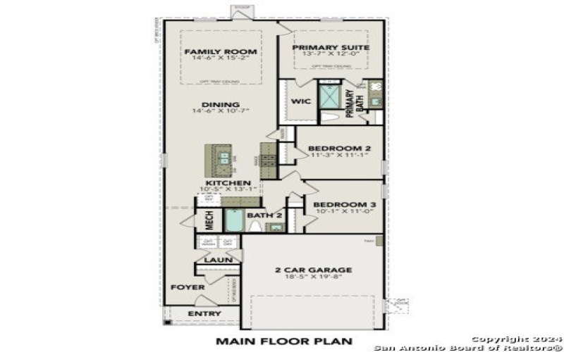 2507 Dry Moss Way, San Antonio, TX 78224, 3 Bedrooms Bedrooms, ,2 BathroomsBathrooms,Residential,For Sale,2507 Dry Moss Way,1876993