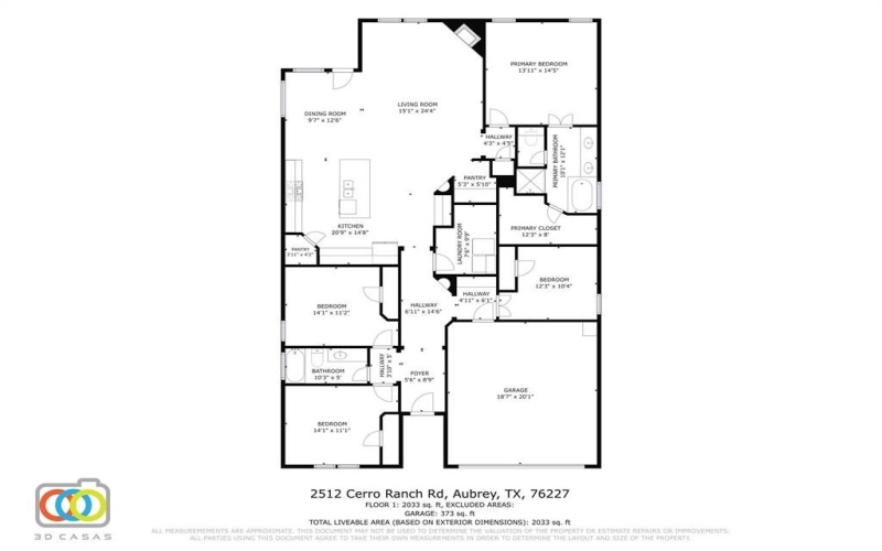 2512 CERRO RANCH Road, Aubrey, TX 76227, 4 Habitaciones Habitaciones , ,2 BañosBaños,Residential Lease,En Alquiler,2512 CERRO RANCH Road,20974763