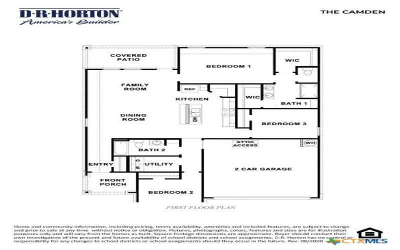 1308 Athan Drive, Belton, TX 76513, 3 Bedrooms Bedrooms, ,2 BathroomsBathrooms,Residential,For Sale,1308 Athan Drive,580833