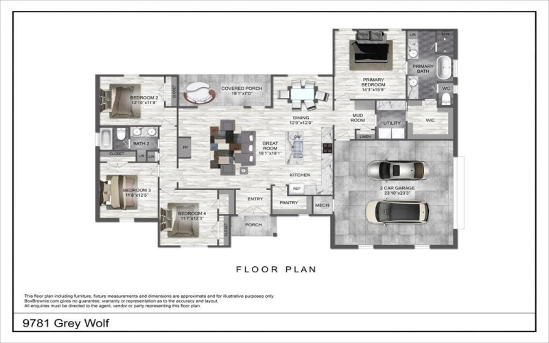 9781 Grey Wolf Lane, San Angelo, TX 76901, 4 Bedrooms Bedrooms, ,2 BathroomsBathrooms,Residential,For Sale,9781 Grey Wolf Lane,128006