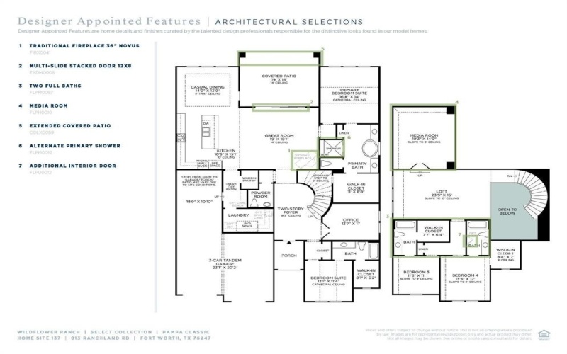 813 Ranchland Road, Fort Worth, TX 76247, 4 Habitaciones Habitaciones , ,5 BañosBaños,Residential,En Venta,813 Ranchland Road,20979090