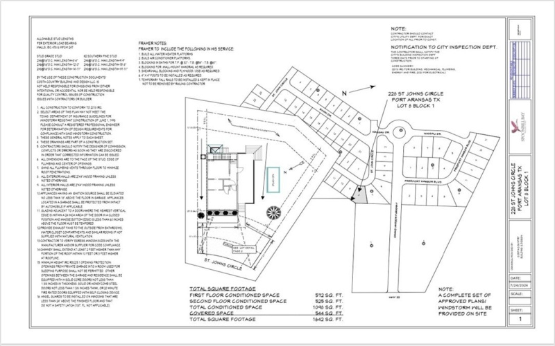228 St John Circle, Port Aransas, TX 78373, 3 Habitaciones Habitaciones , ,2 BañosBaños,Residential,En Venta,228 St John Circle,451252