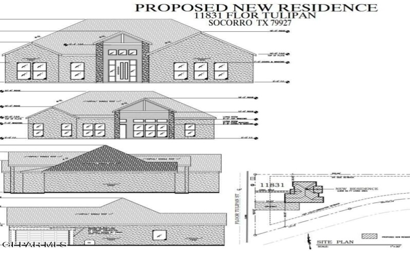 11831 Flor Tulipan, Socorro, TX 79927, 4 Habitaciones Habitaciones , ,2 BañosBaños,Residential,En Venta,11831 Flor Tulipan,925177