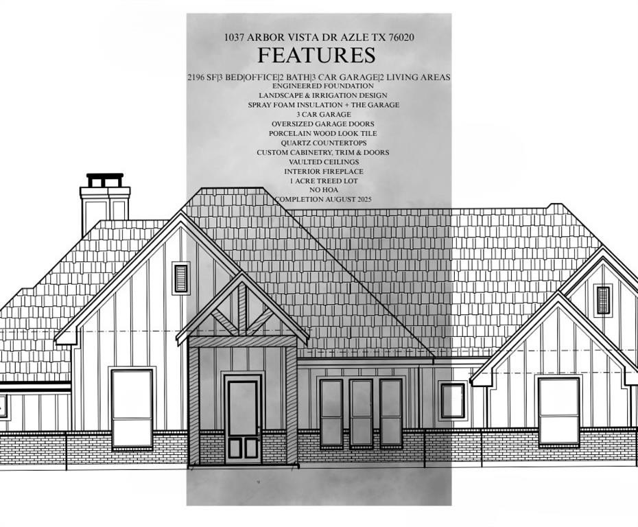 1037 Arbor Vista, Azle, TX 76020, 3 Bedrooms Bedrooms, ,2 BathroomsBathrooms,Residential,For Sale,1037 Arbor Vista,20978073