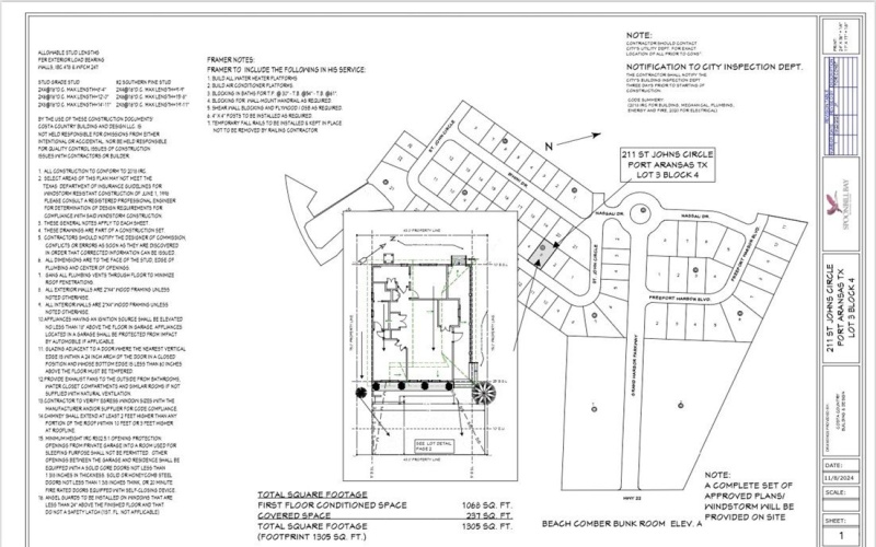 211 St John Circle, Port Aransas, TX 78373, 3 Habitaciones Habitaciones , ,2 BañosBaños,Residential,En Venta,211 St John Circle,451760