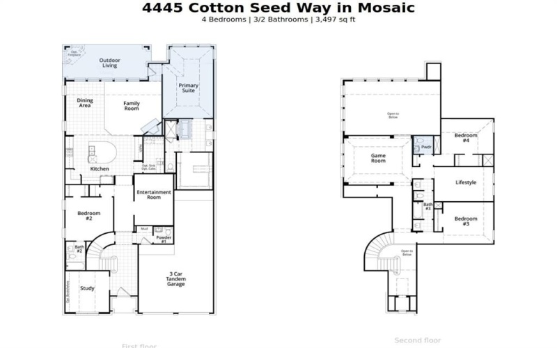 4445 Cotton Seed Way, Celina, TX 75078, 4 Bedrooms Bedrooms, ,3 BathroomsBathrooms,Residential,For Sale,4445 Cotton Seed Way,20979042