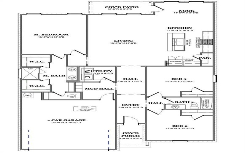 500 Lakeway Lane, Justin, TX 76247, 3 Bedrooms Bedrooms, ,2 BathroomsBathrooms,Residential,For Sale,500 Lakeway Lane,20980327