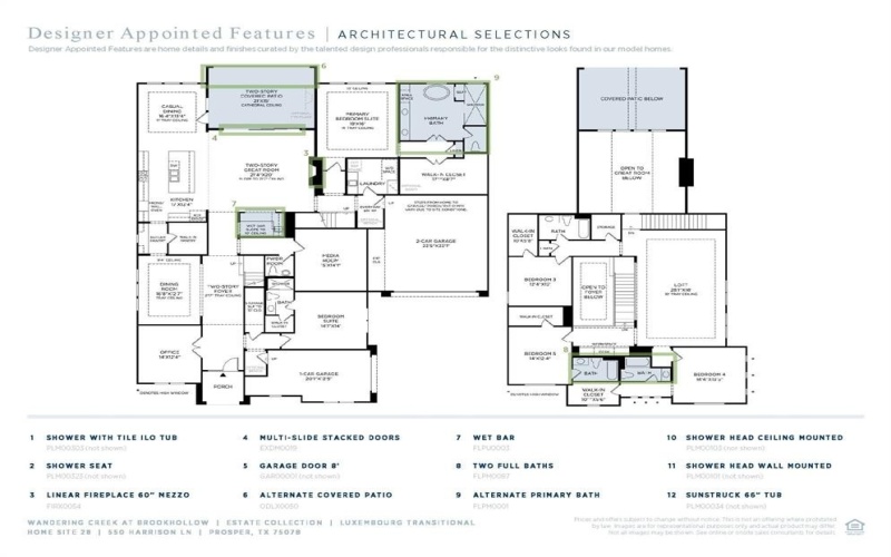 550 Harrison, Prosper, TX 75078, 5 Bedrooms Bedrooms, ,6 BathroomsBathrooms,Residential,For Sale,550 Harrison,20982737