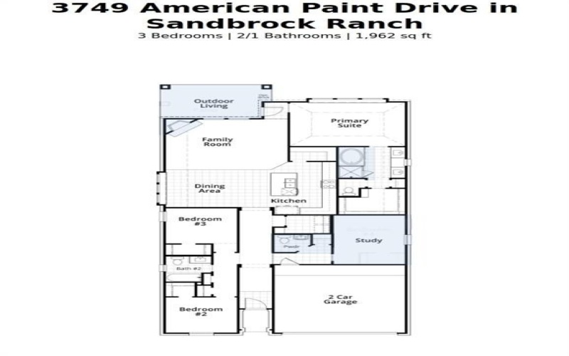 3749 American Paint Drive, Aubrey, TX 76227, 3 Bedrooms Bedrooms, ,2 BathroomsBathrooms,Residential,For Sale,3749 American Paint Drive,20983807