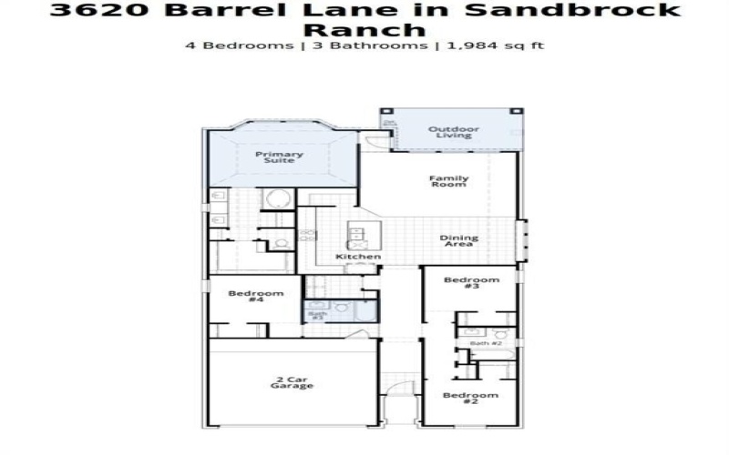 3620 Barrel Lane, Aubrey, TX 76227, 4 Bedrooms Bedrooms, ,3 BathroomsBathrooms,Residential,For Sale,3620 Barrel Lane,20983839