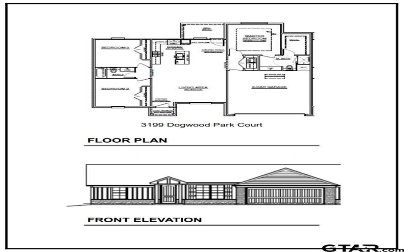 3195 Dogwood Park Court, Tyler, TX 75707, 3 Habitaciones Habitaciones , ,2 BañosBaños,Residential,En Venta,3195 Dogwood Park Court,25009860