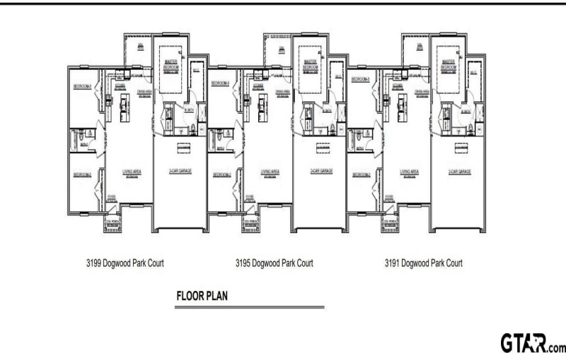 3195 Dogwood Park Court, Tyler, TX 75707, 3 Habitaciones Habitaciones , ,2 BañosBaños,Residential,En Venta,3195 Dogwood Park Court,25009860