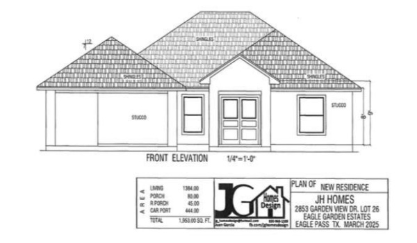 2853 Garden View Drive, Eagle Pass, TX 78852, 3 Bedrooms Bedrooms, ,2 BathroomsBathrooms,Residential,For Sale,2853 Garden View Drive,81196