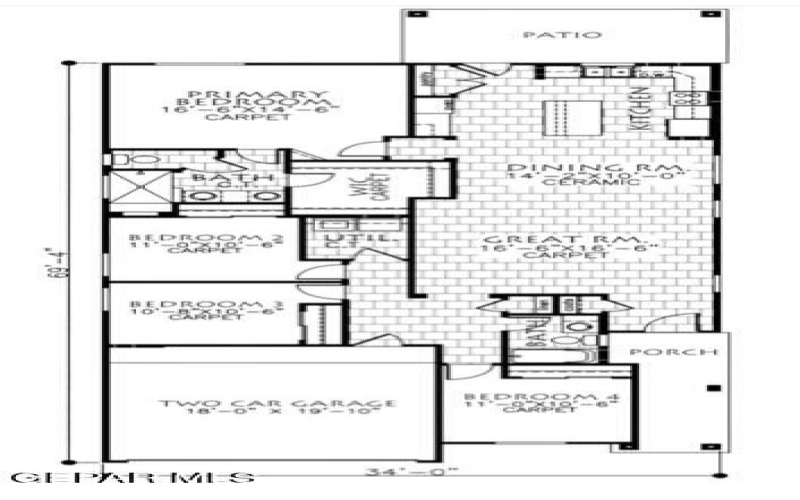921 Indigo Sky Street, El Paso, TX 79928, 4 Habitaciones Habitaciones , ,1 BañoBaños,Residential,En Venta,921 Indigo Sky Street,898605