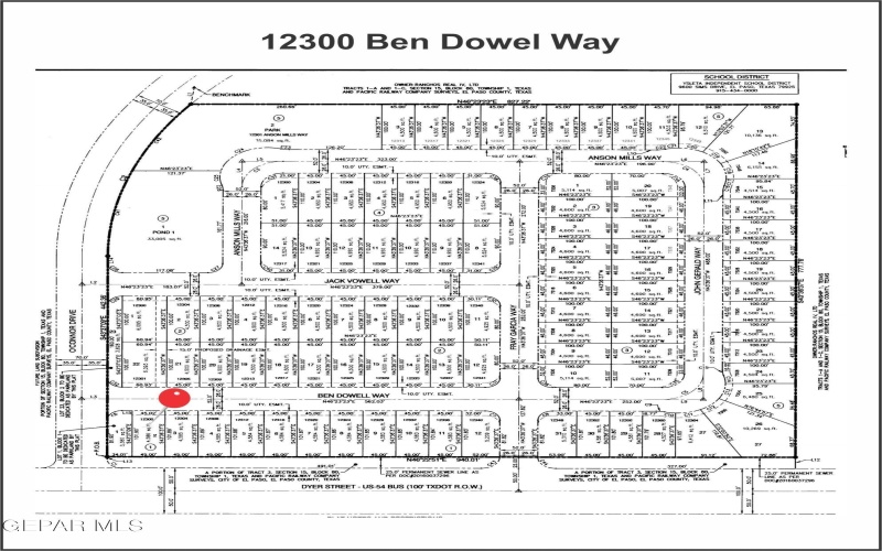 12300 Ben Dowell Way, El Paso, TX 79934, 3 Bedrooms Bedrooms, ,Residential,For Sale,12300 Ben Dowell Way,910538