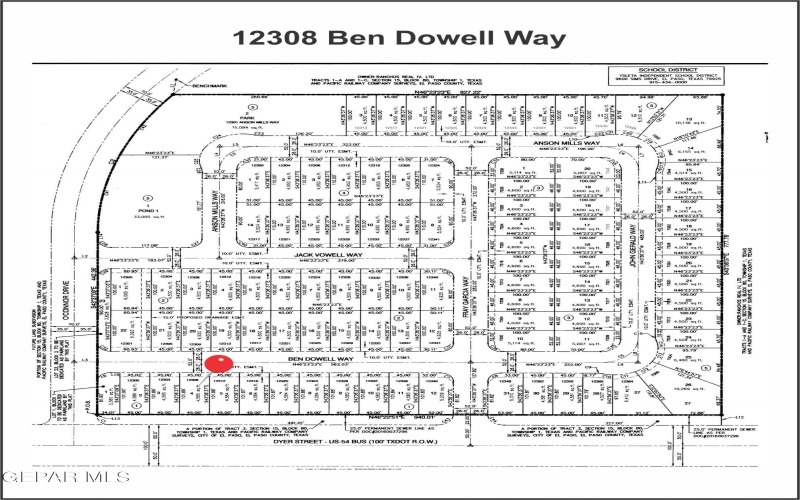 12308 Ben Dowell Way, El Paso, TX 79934, 3 Bedrooms Bedrooms, ,2 BathroomsBathrooms,Residential,For Sale,12308 Ben Dowell Way,910540