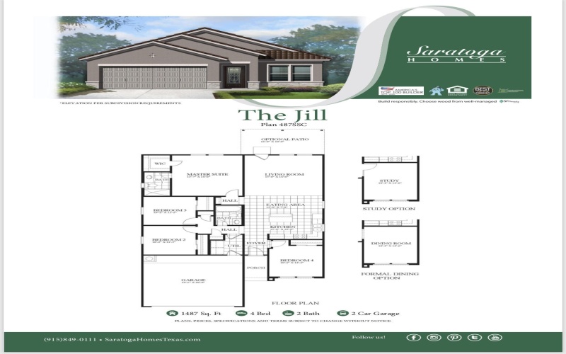 1321 Indigo Sky Street, El Paso, TX 79928, 4 Habitaciones Habitaciones , ,2 BañosBaños,Residential,En Venta,1321 Indigo Sky Street,915438