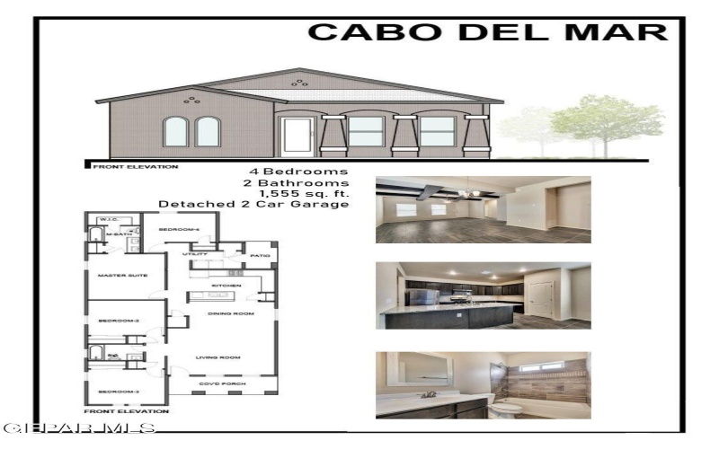 448 Santiago Munos Street, Vinton, TX 79821, 4 Bedrooms Bedrooms, ,2 BathroomsBathrooms,Residential,For Sale,448 Santiago Munos Street,915545
