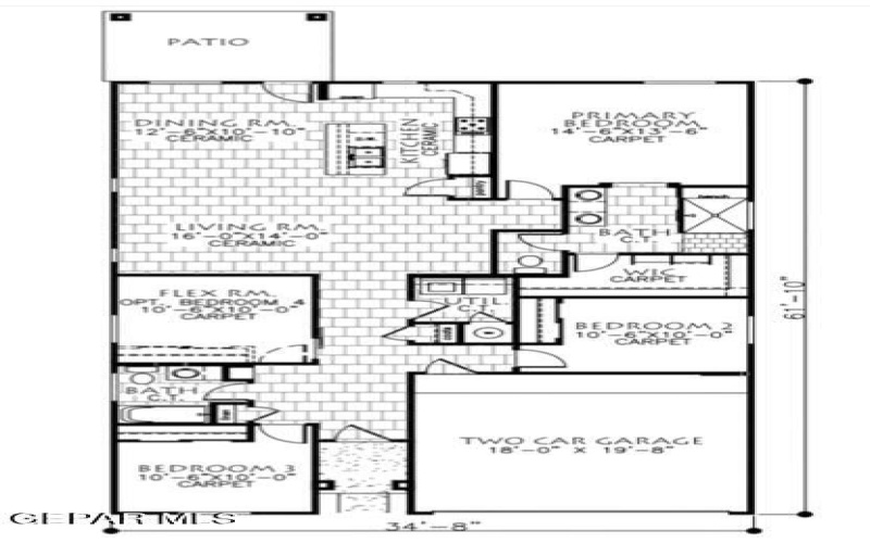 900 Stoke Street, El Paso, TX 79928, 3 Habitaciones Habitaciones , ,1 BañoBaños,Residential,En Venta,900 Stoke Street,912664