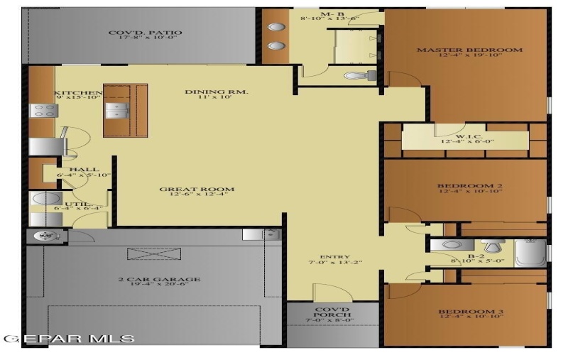 12611 AMESBURY, El Paso, TX 79928, 3 Bedrooms Bedrooms, ,2 BathroomsBathrooms,Residential,For Sale,12611 AMESBURY,914568