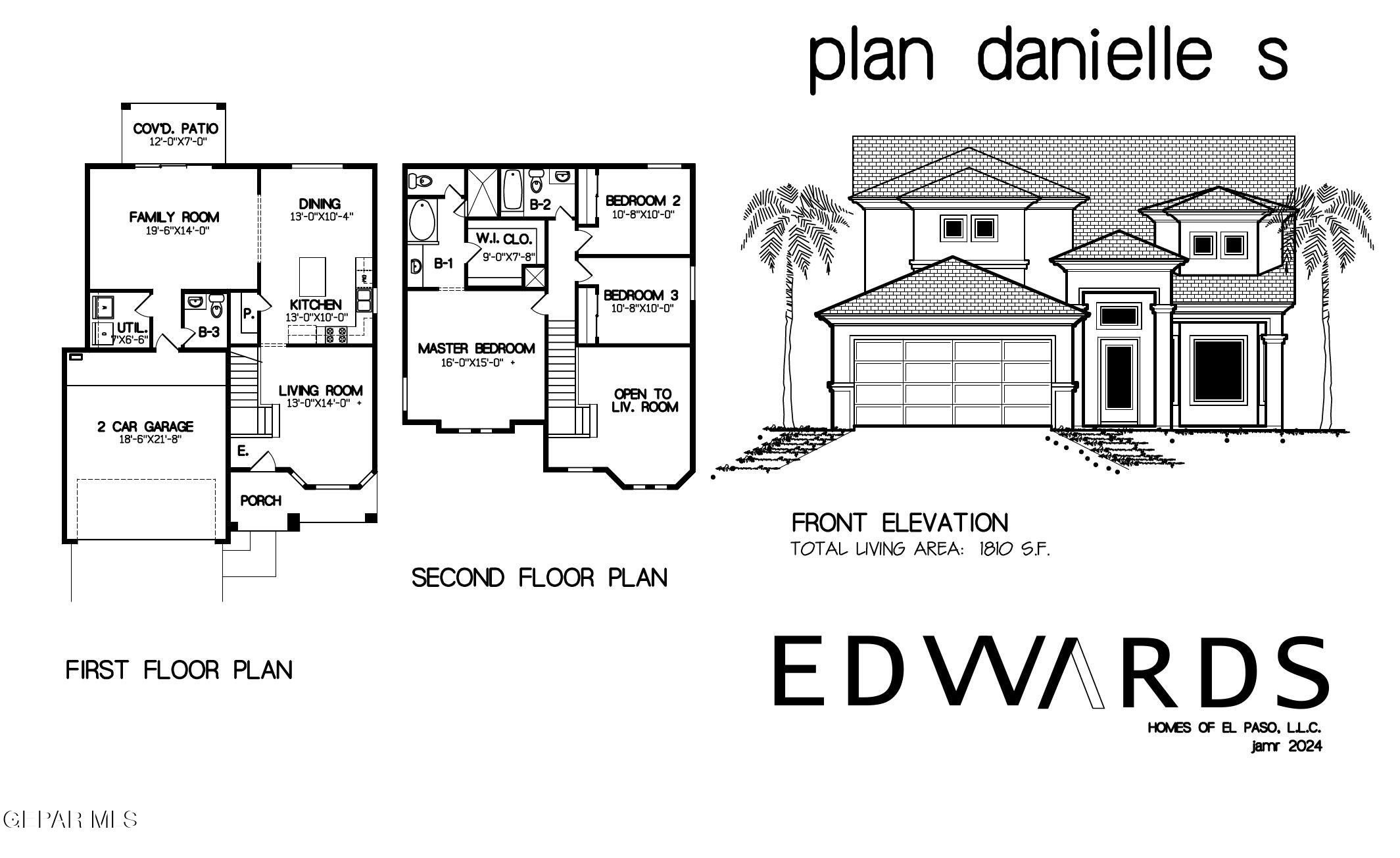 1041 Callie Court, Socorro, TX 79927, 3 Habitaciones Habitaciones , ,1 BañoBaños,Residential,En Venta,1041 Callie Court,916921