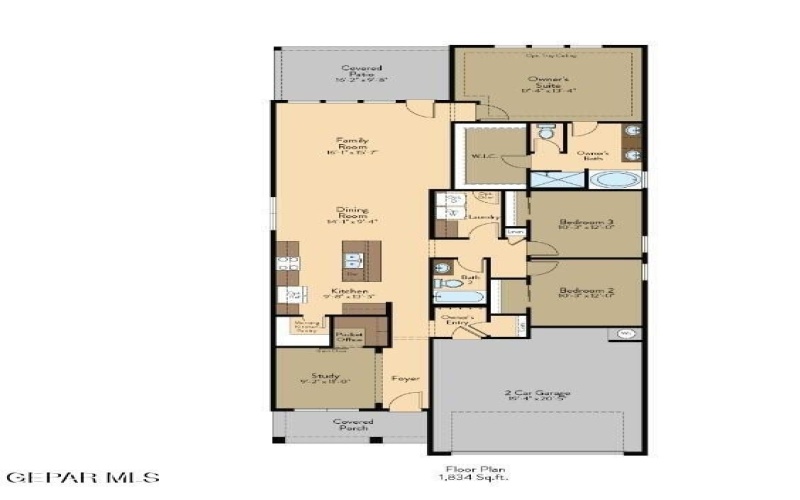 13768 LOREINA LUZ Avenue, El Paso, TX 79928, 3 Bedrooms Bedrooms, ,2 BathroomsBathrooms,Residential,For Sale,13768 LOREINA LUZ Avenue,918454