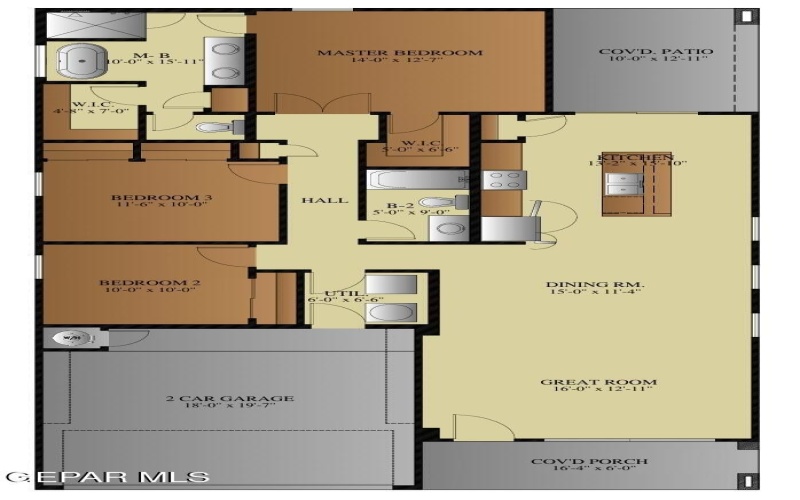 13924 Summer Valley, El Paso, TX 79928, 3 Bedrooms Bedrooms, ,2 BathroomsBathrooms,Residential,For Sale,13924 Summer Valley,917446
